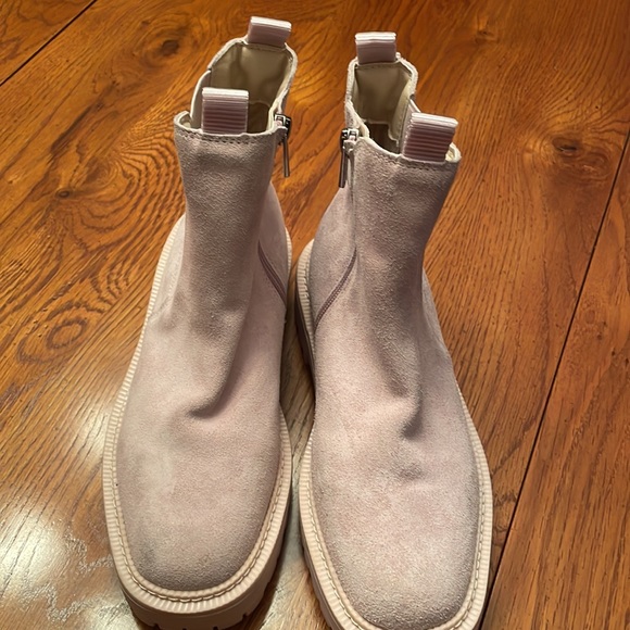 Sam Edelman Kid’s Laguna Chelsea Boot in light lilac size 4 NWOT - Picture 5 of 8